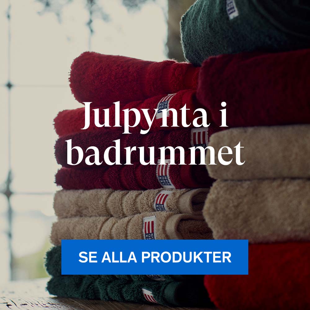 Julpynta i badrummet